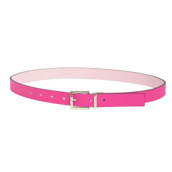 Kate Spade Reversible Belt  XL Vivid Snapdragon and Pink with Gold Hardware main image 9